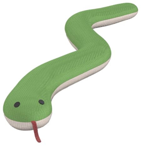 Jlobnyiun Cat Chew Toy Snake – Pet Cat Snake Toy, Schlangenform, Kätzchen, Spielzeug aus Plüsch | Tierheim zu Hause, Tierfigur, um Langeweile im Inneren zu reduzieren