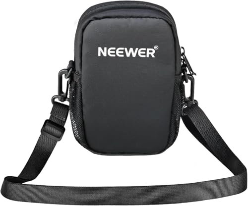 NEEWER Borsa a Tracolla per Fotocamera, Camera Case da Viaggio Impermeabile Leggera Compatta per Fotografi, Compatibile con DJI Osmo Pocket 3 iPhone DSLR Mirrorless Piccoli Accessori Fotografici, PB13
