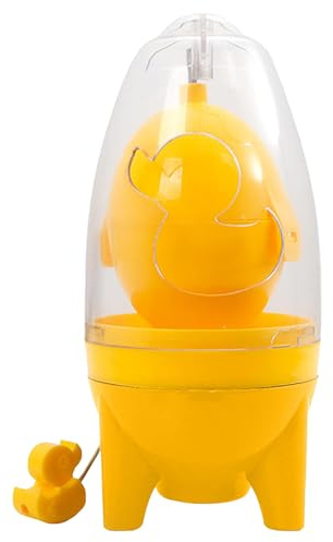 Manueller Eiershaker – tragbares Schneebesen, gelber Handmixer | goldenes Omelett-Gadget, Frühstückshilfe, kompakter Proteinmixer, Innovation des Schneebesens