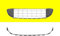 Van Wezel 4060590 rejilla para parachoques