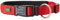 HUNTER Hundehalsung NEOPREN VARIO PLUS, Farbe: rot/schwarz, strapazierfähiges Nylon, weiche Neoprenpolsterung, stufenlos verstellbar, mit Zugentlastung, pflegeleicht, komfortabel, Größe: S/1,5