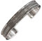 Fly Style Armreif aus 925 Sterling Silber - Wikinger Armspange - Viking Schmuck