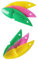 DIVISTAR-6Pcs/Set Cortador Herramienta Fruit Gadget para Cocina Utensil Kiwipeeler Cutter Cuchara
