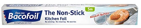 Bacofoil The Non-Stick Kitchen Foil, High Quality, Tear-Resistant and Easy to Cut, 30cm x 5m, X6