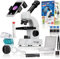 Bresser Junior Microscope with 40x 640x Magnification, Zoom Eyepiece and Extensive Starter Pack for the Perfect Start to Microscopy