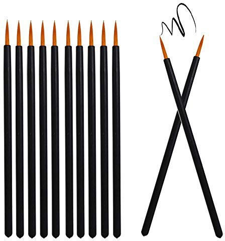 Uooker 100 STÜCKE Einweg Eyeliner Make-Up Pinsel Applikator Kosmetische Augenstäbe Make-Up-Tool