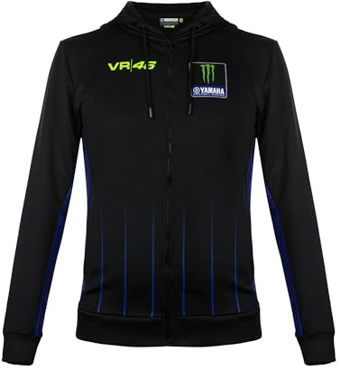 Valentino Rossi VR46 Moto GP M1 Power Line Yamaha Hoodie Offizielle 2020