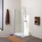 Kiamami Valentina Douche Murale de 110 cm en Verre Clair de 8 mm | Walk in