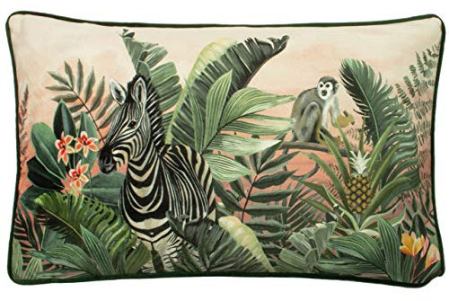 Evans Lichfield Manyara Kissenbezug, Polyester, Zebra, 30 x 50cm