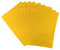 Netuno 10 x Deko Filz Dunkelgelb A4 1mm Bastelfilz Filzstoff zum Dekoration Basteln DIY Handwerk für Kinder Hochzeit Tischdeko Osterdeko Fruehling