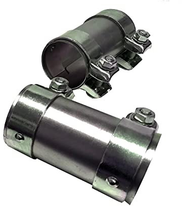 265-813 Raccord de tuyau d'échappement universel + double collier de serrage 125 mm Longueur [Ø 45 mm]