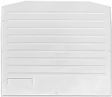 Inbagno ASSE di Lavaggio in PVC Bianco, L. 51,8 x P 32,5 x H 1 cm, Ideale per vasche lavatoio in Resina