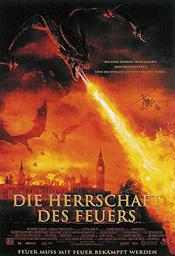Die Herrschaft des Feuers - Reign of Fire (2003) | original Filmplakat, Poster [Din A1, 59 x 84 cm]