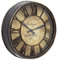 Carousel Home Kleine Vintage-Wanduhr, 20 cm, Antik-Effekt, rund, Antik-Effekt, Antik-Optik, Antik-Wanduhr von Paris