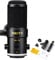 Deity Microfono dinamico VO-7U per podcasting, registrazione, live streaming, gaming, interfaccia monitor integrata da 3,5 mm (con treppiede desktop)