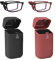 Hubeye 2 Paar Faltbare Lesebrille Herren Damen Blaulichtfilter Lesehilfe Ultraleicht mit Hartes Brillenetui für einfaches Tragen 1.00
