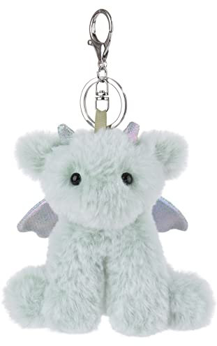 Apricot Lamb– Grün Drache Schlüsselanhänger – Schlüsselanhänger Glücksbringer,Geschenke Freundin oder Freund,Geschenk zum Führerschein, Frauen,Mädchen