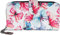 styleBREAKER Porte-Monnaie pour Femme avec Motif de Papillon coloré, Design Vintage, Fermeture éclair, Porte-Monnaie 02040156, Couleur:Blanc-Rouge