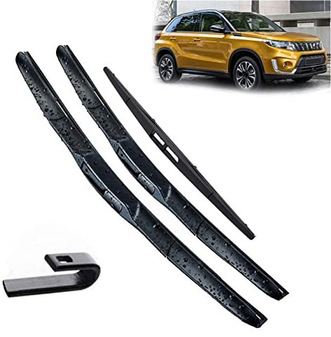 Scheibenwischer Teile Für Suzuki Für Vitara MK4 2015-2020 Scheibenwischer Vorne Und Hinten Wischerblätter SetWindschutzscheibe Windschutzscheibenfenster 24+16+10