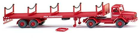 Wiking 055407 H0 Faun Stage Saddle Trailer Rosary