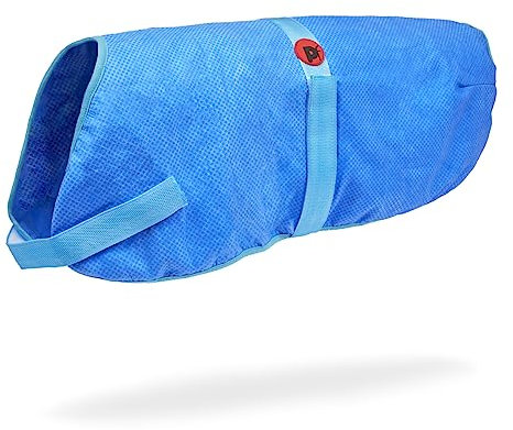 Petface Cooling Summer Hundemantel, 70 cm, Blau