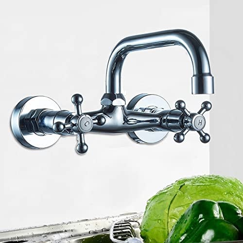 Waschtischarmatur Wasserhahn Bad, Waschbecken Armatur mit abnehmbar Bubbler, Badarmatur Mischbatterie, Vertikaler Auslauf Design