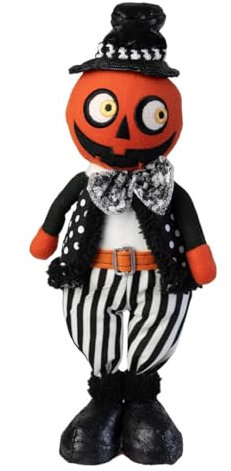 horror-shop Mr. Pumpkin Halloween Kürbis Figur 40cm