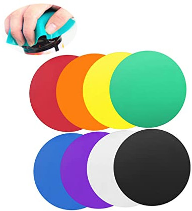 OKUMEYR 6stücke Silikon-untersetzer Zum Anfassen Von Gläsern rutschfeste Tassenmatte Für Wärmedämmung Flexible Isolier-untersetzer Aus Silikonmatten Anti-rutsch-Matte Für Tassen Und Gläser