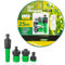 Manguera de Agua de Jardín 1/2 Pulgadas(12mm) 25m - Set Manguera con Conexión y Boquillas para Riego Reforzada 3 Capas -Presión de rotura de 20 bar