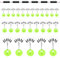 Annyswit 150 Stück Gummistopper Angeln 6 in 1 Schnurstopper Angeln Klein S & M & L Zylindrisch Stopper Gummiperlen Angeln Forelle für 0,1–0,43mm Linie Stopper Angeln und Sinker Stops