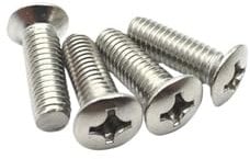 M4 M5 GB820 A2-70 304 Stainless Steel Cross Recessed Raised Countersunk Head Half Oval Screw Bolt(20mm,10pcs M5)