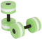Juego de 2 mancuernas Aquagym, mancuernas para ejercicios acuáticos, 2 unidades, mancuernas de espuma, mancuernas de entrenamiento acuático, mancuernas de piscina, mancuernas de agua para ejercicios