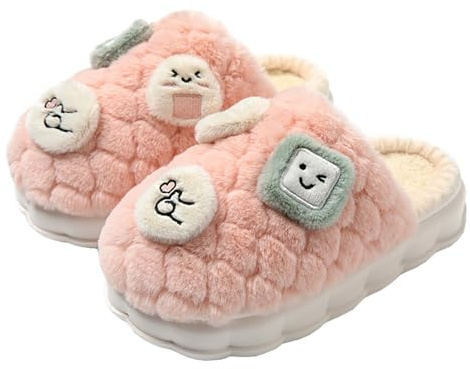 Thigies Chausson Femmes Pantoufle Hommes Hiver Confortable Duveteux Sans Glissement Chaussures Adulte