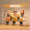 Acryl Vitrine / Schaukasten / Display Case / Acryl Box für Modellautos, Minifiguren, Sammlerstücke | mit LED Beleuchtung (3-Stufen)