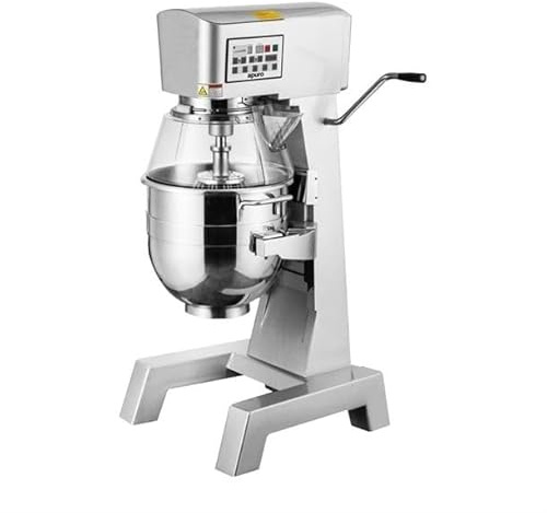 Buffalo Digital Planetary Mixer, 30Ltr | Robust motor easily handles dense doughs and large batches, optimizing prep times in busy professional kitchens.