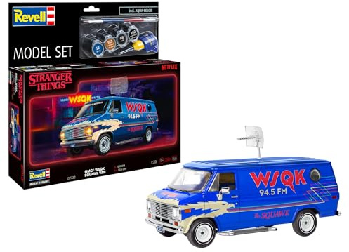 Revell Modellbau Model Set GMC® WSQK Squawk Van Stranger Things