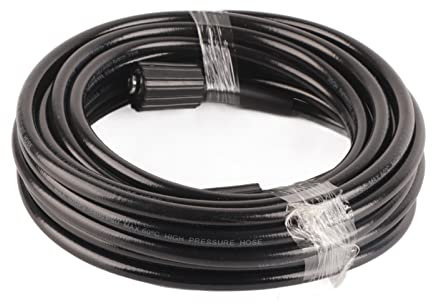 10 M High Pressure Washer Hose, Permanent Rubber Suppressed Replacement Hose for M22, 5800PSI Nation, Suitable for Most Pressure Washing Machines, for The Genera, External Cleaning