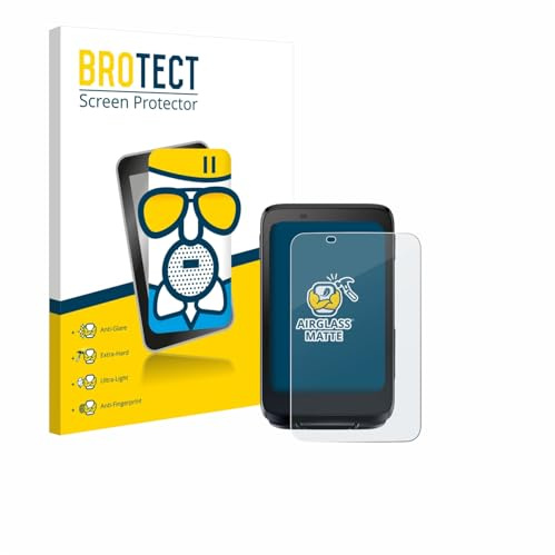 BROTECT Schutzglas für iGPSPORT BiNavi | Entspiegelnder Displayschutz Made in Germany Schutzfolie Glas Matt Anti-Reflex Kratzfest 9H Anti-Fingerprint Einfache Montage