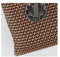 For Marshall Stereo Replacement Speaker Mesh Cloth - Classic Vintage Thick Sound-Transmitting Fabric(Brown(75x50cm))