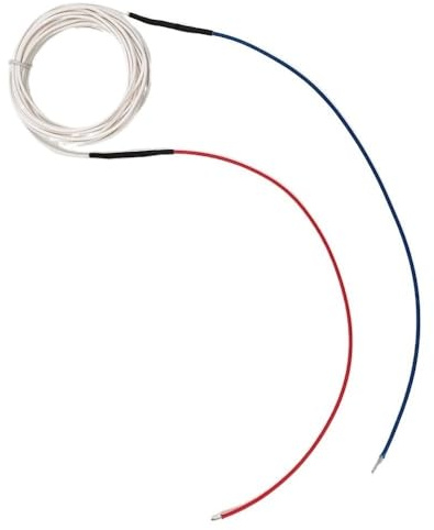LLMWFA Cavo riscaldante in gomma siliconica da 12 V, lunghezza da 0,5 a 8 m, cavo riscaldante flessibile for pavimento caldo e scaldasalviette, 1 pezz0(6.5ft)