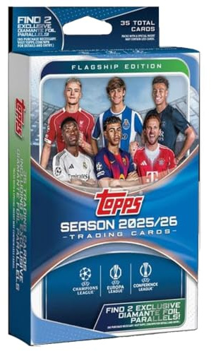 Topps UEFA Club Competitions 2025/26 Hanger Box