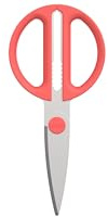 Mepal - Schere Chef it - Scharfe Edelstahlklingen - Integrierter Nussknacker - Sicherer Halt und ergonomischer Griff - Küchenutensilien - Coral