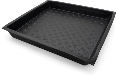 Weedness Flex Tray 60 x 60 x 12 cm - Auffang Wanne Bewässerung Homebox Grow Box Zubehör Anbau Indoor Blumentopf Plastik Pflanz-Schale Kunststoffwanne Untersetzer Pflanzen Rechteckig