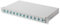 DIGITUS LWL Spleißbox 12 Kupplungen - LC - OM3- 1HE 19-Zoll - Multi-Mode Duplex - Mit Spleiß-Kassette - Rack-Einbau