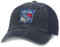 AMERICAN NEEDLE Raglan Bones NHL Mesh Strapback Hat (41152A-Parent), New York Rangers (Marineblau), Einheitsgröße