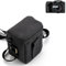 K-S-Trade Qualitativ & Innovativ Umhängetasche Für Canon PowerShot SX430 is Schulter Tasche Tragetasche Kameratasche Fototasche Schwarz