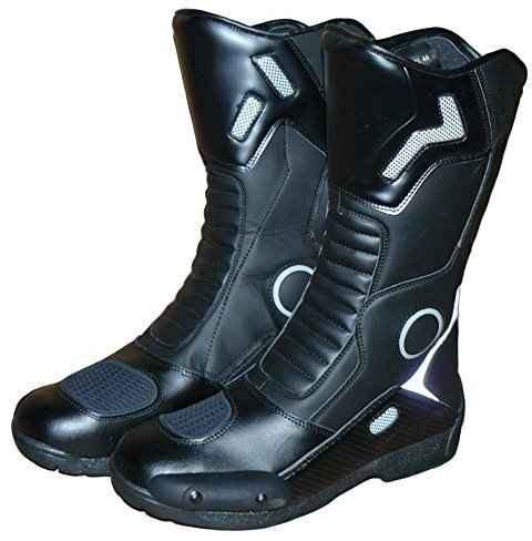 Protectwear Stivali Moto da Montagna, Nero, Taglia 46