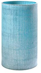 sompex Vase Ashley Größen, Farbe:blau, Größe:Ø 14.5 x 25.5 cm