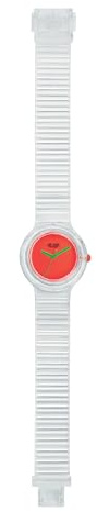 HIP HOP Orologio Donna, Bracciale in Silicone, Cassa 35 cm | Collezione SEE THROUGH, Movimento Quarzo , Resistente all'acqua 50 metri, Idee regalo Donna