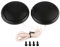 Set Altoparlanti Auto, 20W Mini Altoparlante Rotondo Tweeter per Auto Stickabile Nero Impianto Stereo Auto Più Divertente da Guidare, Migliore Esperienza Musicale